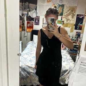 White House Black Market Classic Black Mini Dress